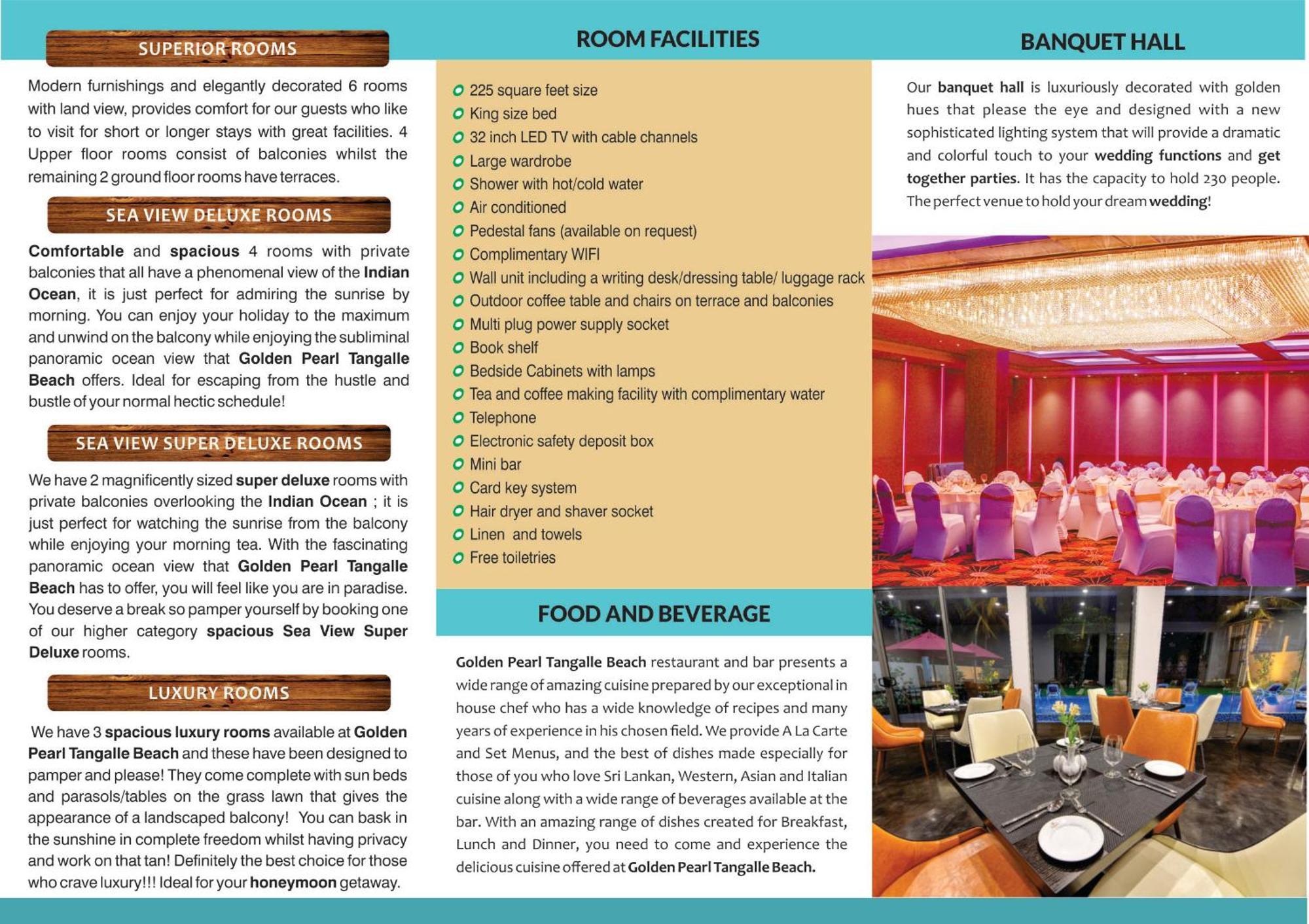 Golden Pearl Tangalle Beach Hambantota Ngoại thất bức ảnh